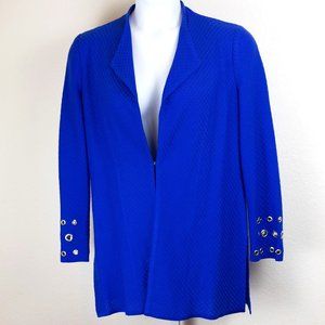 Misook Royal Blue Blazer/Jacket, XL